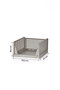 Hanah Home Estantería Multiusos Marrón Claro